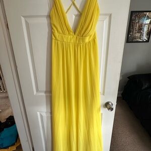Rubber Ducky Productions Sunny Yellow Maxi Dress